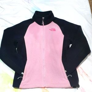 North Face Fleece Jacket Breast cancer awareness